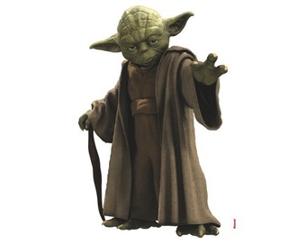 Hornbach Wandtattoo disney edition 4 disney star wars yoda 100 x 70 cm Angebot