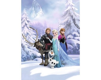 Hornbach Fototapete papier 4-498 disney edition 4 frozen winter land 4-tlg. 184 x 254 cm Angebot