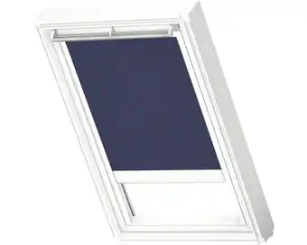 Hornbach Velux sichtschutzrollo dunkelblau uni elektrisch rahmen weiß rml c02 9050swl Angebot