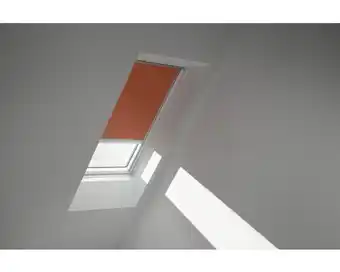 Hornbach Velux verdunkelungsrollo uni orange elektrisch rahmen weiß dml c02 4564swl Angebot