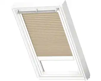 Hornbach Velux plissee-faltstore elektrisch sandbeige uni fml c02 1277s Angebot