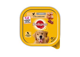 Thomas Philipps Pedigree pastete mit huhn + sonnenblumenöl schale 300g Angebot
