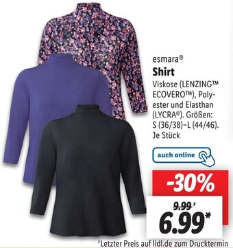 Lidl esmara® Shirt Angebot