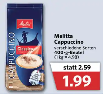 Combi Melitta Cappuccino 400g Beutel Angebot