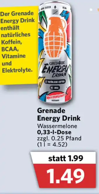 Combi Grenade Energy Drink 0,33L Angebot