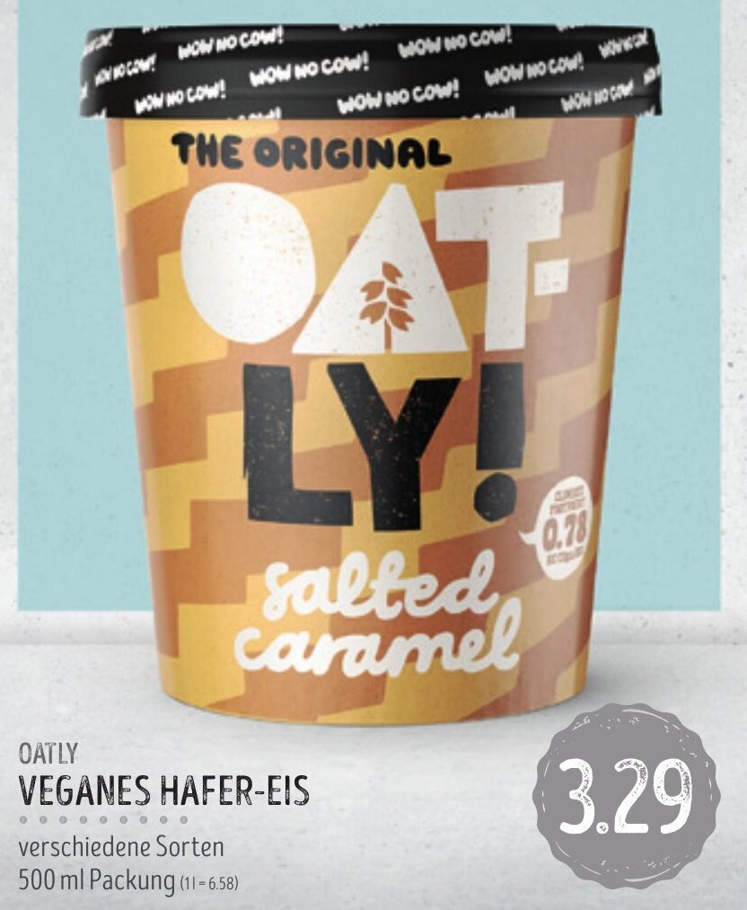 OATLY VEGANES HAFEREIS 500 ml Angebot bei Edeka Struve