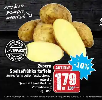 AEZ Zypern Speisefrühkartoffeln 1kg Angebot