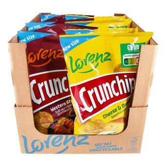 Netto Marken-Discount Lorenz crunchips 150 g, verschiedene sorten, 10er pack Angebot
