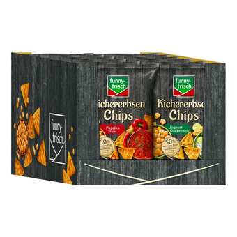 Netto Marken-Discount Funny-frisch kichererbsen chips 80 g, verschiedene sorten, 12er pack Angebot