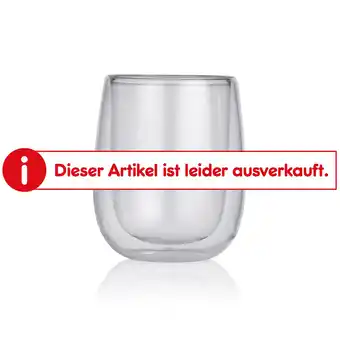 Netto Marken-Discount Gourmetmaxx thermoglas latte macchiato 2er-set 350ml transparent Angebot