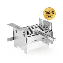 Netto Marken-Discount Stack grill 3in1 36cm edelstahl für holzkohlebriketts Angebot