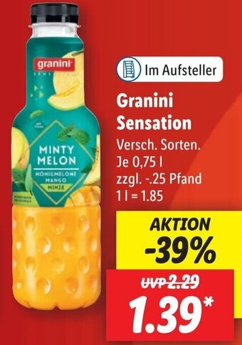 Lidl Granini Sensation 0,75 L Angebot