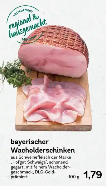 AEZ Bayerischer Wacholderschinken 100g Angebot