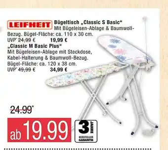 Marktkauf Bügeltisch,,Classic S Basic'' Angebot