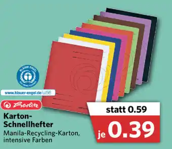 Combi Karton Schnellhefter Angebot