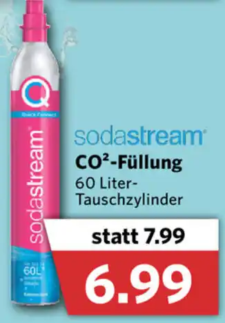 Combi Sodastream CO2 Füllung 60L Angebot