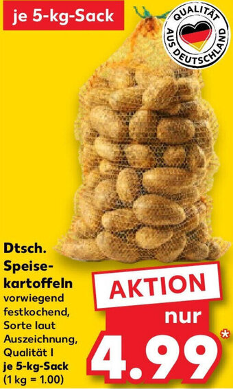 Kaufland Dtsch. Speisekartoffeln 5-kg-Sack Angebot