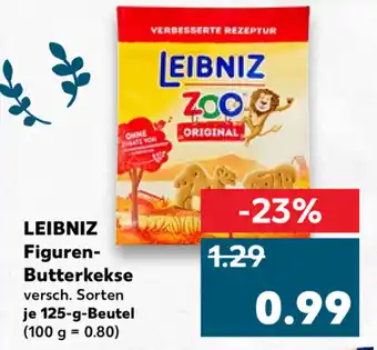 Kaufland Leibniz Figuren Butterkekse 125g Beutel Angebot