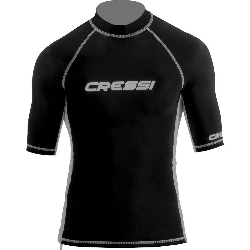 Cressi rash guard herren man short sleeve Angebot bei Decathlon