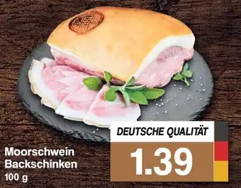 Famila Nord West Moorschwein Backschinken 100g Angebot