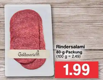 Famila Nord West Goldmarie Rindersalami 80g Angebot