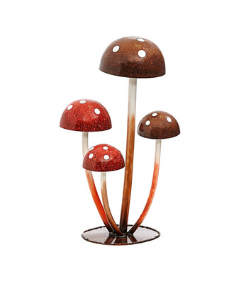 Dehner Dehner metall-deko pilze, 27 x 21,5 x 46 cm Angebot