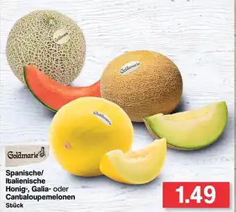 Famila Nord West Goldmarie Spanische/Italienische Honig, Galia oder Cantaloupemelonen Angebot