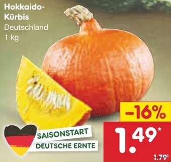 Netto Marken-Discount Hokkaido-Kürbis Deutschland 1 kg Angebot