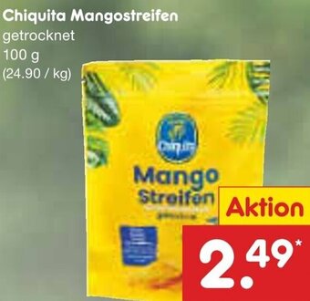 Netto Marken-Discount Chiquita Mangostreifen 100 g Angebot