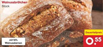 Netto Marken-Discount Walnussbrötchen Angebot