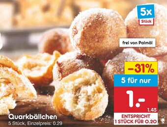 Netto Marken-Discount Quarkbällchen Angebot