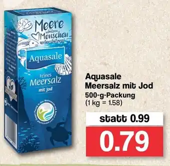 Famila Nord West Aquasale Meersalz mit Jod 500g Angebot