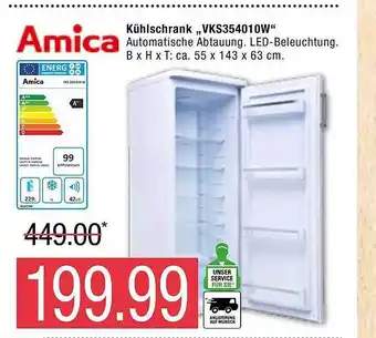 Marktkauf Kühlschrank,,VKS354010W" Angebot