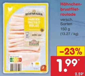 Netto Marken-Discount Hofmaier Hähnchenbrustfiletroulade 150 g Angebot