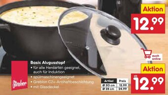 Netto Marken-Discount Basic Alugusstopf Angebot