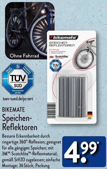 Aldi Nord BIKEMATE Speichen-Reflektoren Angebot