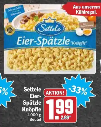 AEZ Settele Eierspätzle Knöpfle 1000g Beutel Angebot