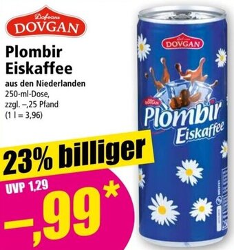 Norma DOVGAN Plombir Eiskaffee 250-ml-Dose Angebot