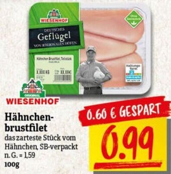 NP Discount WIESENHOF Hähnchen-brustfilet 100g Angebot