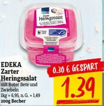 NP Discount EDEKA Zarter Heringssalat 200g Becher Angebot