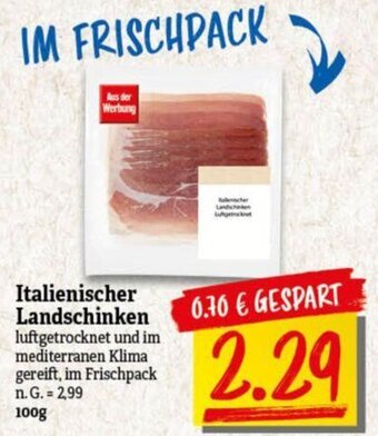 NP Discount Italienischer Landschinken 100g Angebot