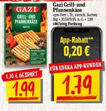 NP Discount Gazi Grill- und Pfannenkäse 188/200g Angebot