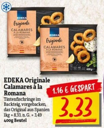 NP Discount EDEKA Originale Calamares à la Romana 400g Angebot