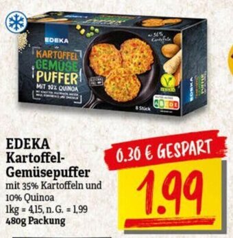 NP Discount EDEKA Kartoffel-Gemüsepuffer 480g Angebot