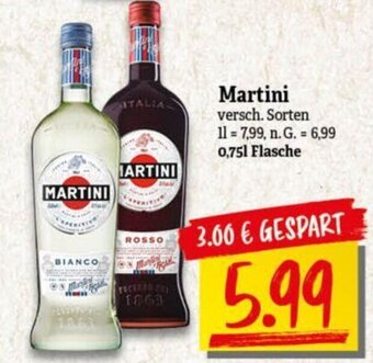 NP Discount Martini versch. Sorten 750ml Angebot