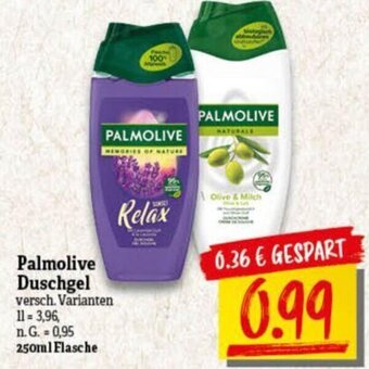 NP Discount Palmolive Duschgel versch. Varianten 250ml Angebot