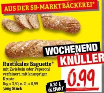 NP Discount Rustikales Baguette* 300g Angebot