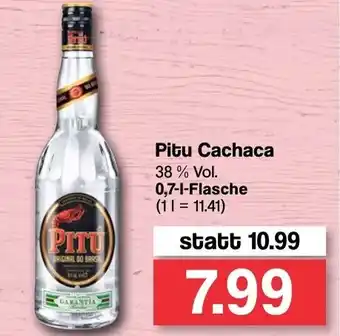 Famila Nord West Pitú Cachaca 0,7L Angebot