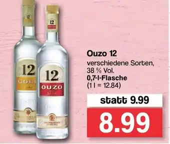 Famila Nord West Ouzo 12 , 0,7L Angebot