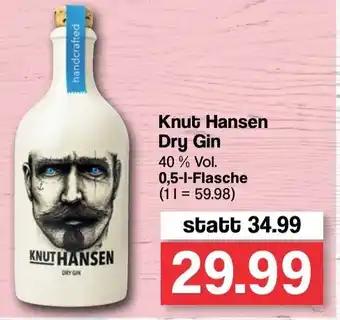 Famila Nord West Knut Hansen Dry Gin 0,5L Angebot